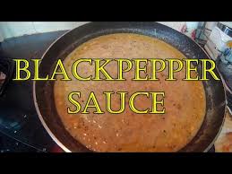 Taburkan serbuk & sos black pepper. Black Pepper Sauce Sos Lada Hitam é»'æ¤'æ± Youtube