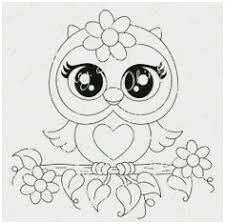 All of the tie dye. Drawing Simple Cute Baby Owl Drawing