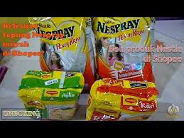 1 biji pisang (dihiris nipis) dan ½ cawan beri biru. Unboxing Nestle Nespray Full Cream Maggi From Shopee Susu Tepung Nespray Penuh Krim Maggi Youtube