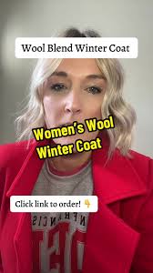 Womens Wool Blend Coat for Winter. This is my go to coat that goes with  everything. Such a good quality coat. #coats #teacherfashion  #teacheroutfits #teacheroutfit cost winter coat teacher coat