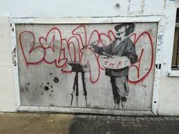 The bakery next door has put up a protective sheet of plexiglass over the artwork to ensure that no one damages it. Where Can You Still See Banksy In London Londonist