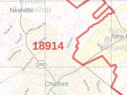 Users can easily view the boundaries of each zip code and the state as a whole. Bucks County Map With Zip Codes Pa