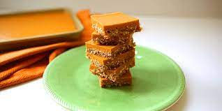 No Bake Pumpkin Spice Shakeology Squares The Beachbody Blog Recipe Baked Pumpkin Pumpkin Spice Baking