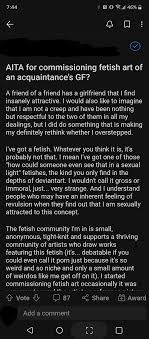 Nice guy respectfully commissions fetish art of a friends girlfriend  without her consent. But its a harmless fetish, so that makes it okay,  right? : rniceguys