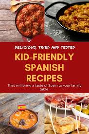 Spice it up with a hot salsa, or add sizzling cooked bacon for a smoky twist. Spanish Foods For Kids Kid Friendly Food In Spain Recipes To Make It At Home