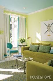 You have the red dirt of the baseball diamond, the green grass in the outfield, the bright sun in a blue sky overhead. Photo Gallery Colourful Spring Rooms Living Room Color Schemes Living Room Green Living Room Turquoise