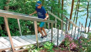 Ffxiv float wooden outdoor deck easily! Stairs Hillside Trolleys The Dock Doctors