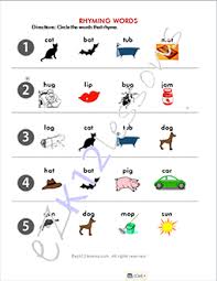 Today we introduce what rhyming words are. Rhyming Words Worksheet 1 By Amber Price
