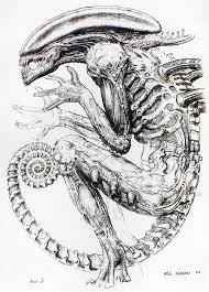 In this very easy tutorial for children we will be drawing an amazing alien eye effect and when you make a photograph in the. Concept Art For Alien3 By Mike Worrall This Is Pretty Awesome Image Via Photobucket Com Alien Artwork Giger Art Alien Art