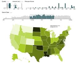 mapping the price of weed an interactive visualization of