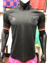 Polyester type of brand logo: Player Versiom 2020 2021 Germany Away Black Thiland Soccer Jersey 818 Soccer Jersey Soccer Players