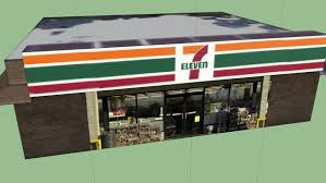 (stylized as 7ᴇʟᴇᴠᴇn) is an american chain of convenience stores, headquartered in dallas, united states. 7 Eleven Store 3d Warehouse