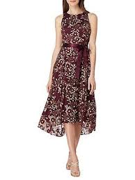Tahari Arthur S Levine Embroidered Floral Ribbon Dress Embroidered Mesh Dress Formal Dresses For Women Fit Flare Dress