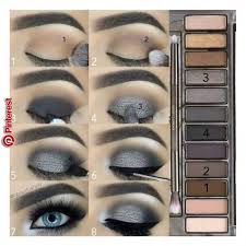Black And Silver Smokey Eye Makeup 30 Smokey Eye Makeup Tutorials That Are Sure To Catch Attention In Summer Silver Eye Makeup Blue Eye Makeup Eyeshadow For Blue Eyes