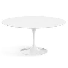 With the pedestal collection, eero saarinen vowed to eliminate the slum of legs found under chairs and tables with four legs. Saarinen Dining Table 60 Round Knoll