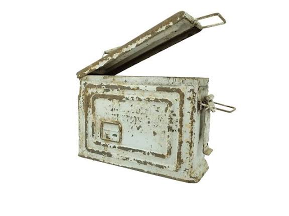 US 30 cal ammunition box - “white" - Military Classic Memorabilia