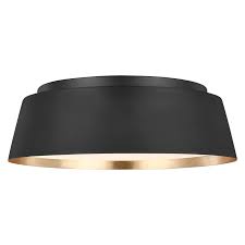 Black And Gold Flush Mount Ceiling Light Asher Ceiling Light Fixture By Ed Ellen Degeneres Ef1003mbk Black Ceiling Lighting Light Fixtures Flush Mount Flush Mount Ceiling Lights