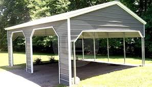 The frame itself consists of a mere 12 pieces. 2 Car Metal Carports Double Carport Prices Carport For Two Cars