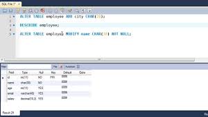 Maybe you would like to learn more about one of these? Sql Tutorial 55 The Alter Table Command Youtube