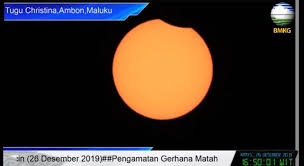 Gerhana matahari dapat terjadi ketika posisi matahari, bulan dan bumi dalam satu garis lurus seperti yang telah di gambarkan pada ilustrasi diatas. 3 Jam Wilayah Maluku Disambangi Gerhana Matahari Sebagian Malukuterkini Com
