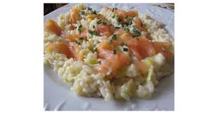 Risotto Poireau Et Saumon Fume Par Anne Legoupil Ma Cuisine Tout Simplement Une Recette De Fan A Retrouver Dans La Categorie Pates Riz Sur Www Espace Recettes Fr De Thermomix Sup Sup