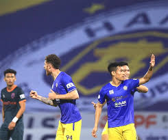 Hà nội fc khởi đầu khá hứng khởi. Vong 2 V League Hagl Tháº¯ng Tráº­n Ä'áº§u Tay Ha Ná»™i Fc Va Viettel Chim Sau