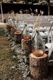 Moody Boho Chic Wedding Ideas With Matching Floral Wedding Invites Elegantweddinginvites Com Blog Wedding Aisle Decorations Autumn Wedding Aisle Wedding Aisle Outdoor