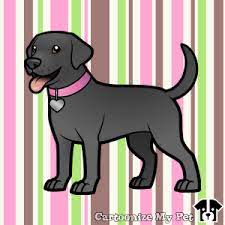Chocolate labrador valentine's day cards are available. Choose A Pet Black Labrador Dog Cartoon Dog Puppy Cartoon