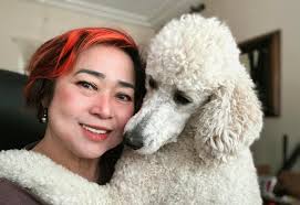 These 2 are new to my home, I adopted them and they are getting along well  with my other 3 Poodles