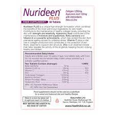 Buy HealthAid Nurideen Plus, 60 Ct Online in Pakistan | My Vitamin Store -  Collagen Supplements