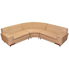 This sofa has a super cool retro, modular style with vinyl upholstery. Kroehler Sofa 4 For Sale On 1stdibs