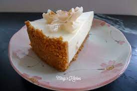 Non Baked Lychee Cheesecake Cheesecake Baking Sweets Lychee Recipes