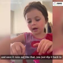 This little girl's makeup tutorial is actually the best thing ever. From  applying eyeshadow, to brushing hair, to how to apply lipgloss