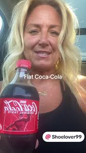 MammaTot is not lying when she said cokes are flat. @shoelover99 why are  cokes not crinchy anymore??? #coke #cocacola #flatcoke #mammatot #tastetest