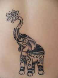 Beautiful Elephant Tattoo In Henna Style Elephant Tattoo Small Tattoos Elephant Tattoos