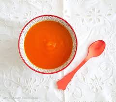 Soupe Veloutee Potimarron Carottes Et Orange Cream Soup With Squash Carrots And Orange Potimarron Soupe Veloute Carotte