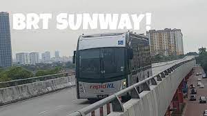On 2 june 2015, the brt sunway line bus service was introduced to help commuters, residents and tourists beat greater kuala lumpur's infamous traffic congestion. Rapidkl Byd K9 Bng4112 Bus Rapid Transit Brt Sunway Line Youtube
