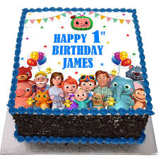 Cloud lapbook class preschool ideas. Cocomelon Birthday Cake Flecks Cakes
