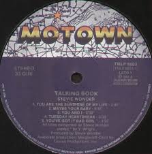 STEVIE WONDER Talking Book Motown Vinyl LP TMLP 6003