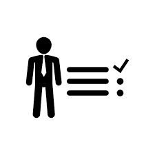 Businessman Tasks Items List Free Vector Icons Designed By Freepik Business Icon Vector Icon Design Icon