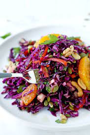 Detox Red Cabbage Slaw Pickled Plum Easy Asian Recipes Recipe Cooking Recipes Healthy Red Cabbage Recipes Purple Cabbage Recipes