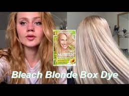 Ready to make a leap into blonde hair color? Bleaching Hair With Box Dye Youtube Blonde Box Dye Best Box Hair Dye Box Hair Dye