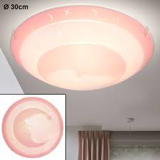 Deckenstrahler qubo 1 rosa kaufen? Kinder Zimmer Decken Strahler Glas Leuchte Rosa Weiss Mond Sterne Madchen Lampe Ebay