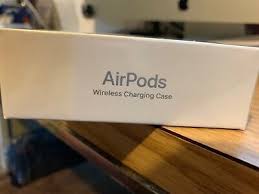 New Genuine Apple Airpods 2nd Generation Wireless Charging Case White Mrxj2am A Ebay Apple Airpods 2 Wireless Wireless Charging Pad