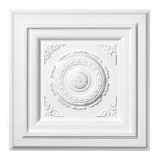 1.13'' h x 12.38'' w x 12.38'' d. Westfield Lighting Ceiling Medallions Showroom Decor Cool Lighting