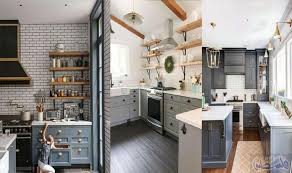 ديكورات مطابخ عصرية باللون الرمادي لمنزل ذو لمسة خاصة فلسطين اليوم