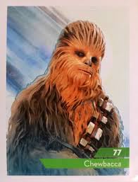 Cartes A L Unite Stickers Star Wars Leclerc 2019 N D Chewbacca Collections Majjistral Org