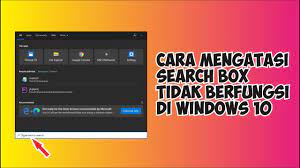 Aku ga bisa ngetik di situ, awalnya saya biasa aja, karena cuma search tab aja, saya msh bisa ngetik di word lalu tinggal copy paste. Cara Mengatasi Search Box Windows 10 Tidak Bisa Diketik Berfungsi Youtube