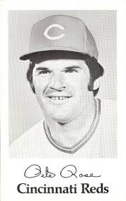 1975 Cincinnati Reds Photocards 30 Pete Rose Front Pete Rose Cincinnati Reds Cincinnati