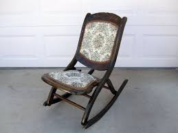 This has a lovely solid mahogany frame, we have just had it stripped and. Antique Mahogany Folding Rocking Chair With Floral Patterned Seat And Back Wood Rocking Chair Antique Rocking Chairs Folding Rocking Chair